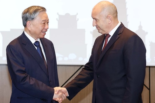 Tổng Bí thư Tô Lâm và Tổng thống Rumen Radev dự Diễn đàn doanh nghiệp Việt Nam – Bulgaria