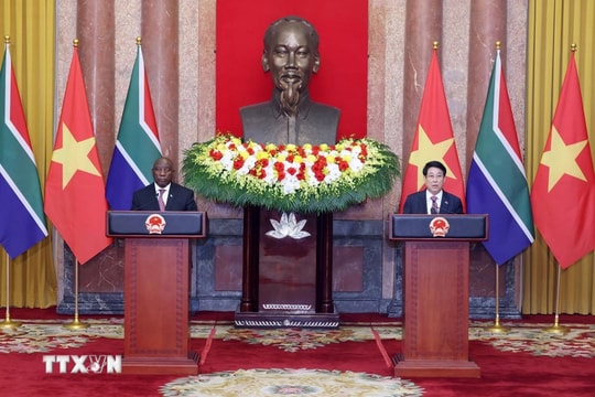 Việt Nam – Nam Phi thống nhất nâng cấp quan hệ lên Đối tác chiến lược trong năm 2025