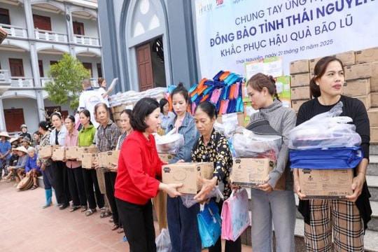 Dược phẩm Tâm Bình ủng hộ đồng bào Thái Nguyên khắc phục hậu quả bão lũ