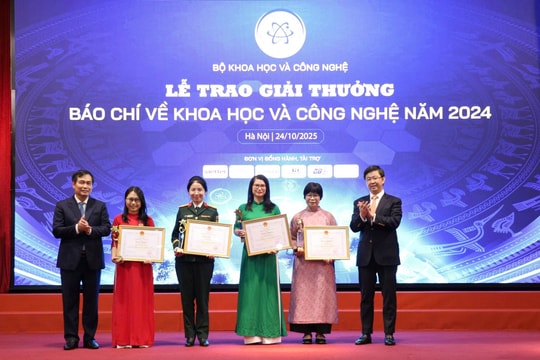 Giải báo chí Khoa học và Công nghệ 2024: Cầu nối đưa Nghị quyết 57 vào đời sống