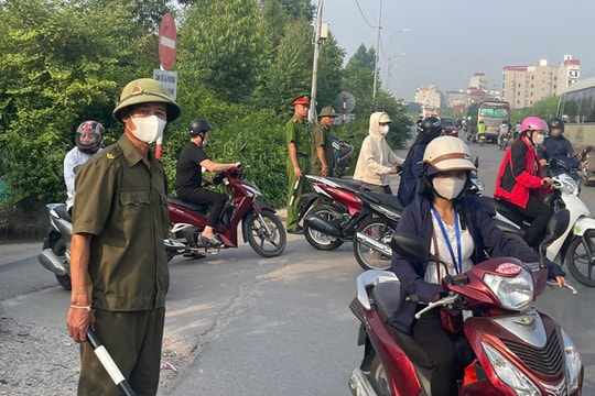 Lắp đặt 15 camera phạt nguội trên tuyến đường gom cao tốc Hà Nội - Bắc Ninh