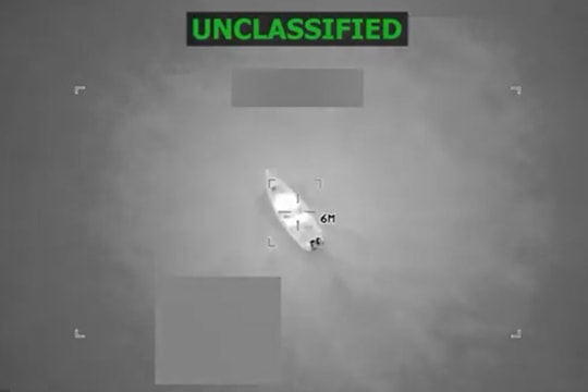 Mỹ lại không kích tàu 'buôn lậu ma túy', 6 nghi phạm thiệt mạng