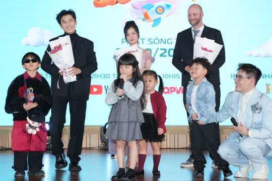 'Trường học siêu sao': Chương trình thực tế mới cho trẻ em Việt