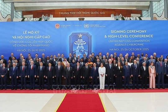Khai mạc trọng thể Lễ mở ký Công ước của Liên hợp quốc về chống tội phạm mạng