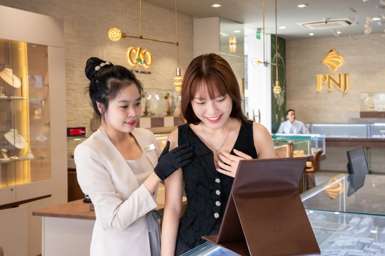 PNJ đạt doanh thu 25.353 tỷ đồng 9 tháng đầu năm