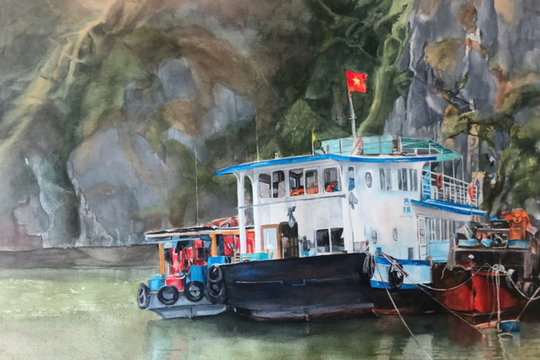 Nguyễn Đức Quang 'trở về' với chính mình qua hội họa