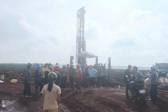 Gia Lai: Người dân kiên quyết phản đối việc doanh nghiệp khoan thăm dò 10 giếng nước