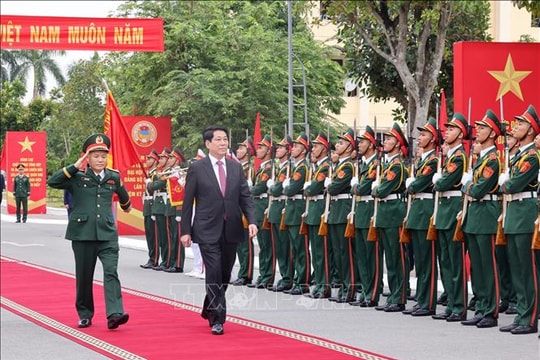 Chủ tịch nước Lương Cường dự Lễ kỷ niệm 80 năm Ngày truyền thống Quân khu 3