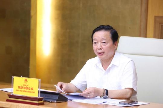 Phó Thủ tướng Trần Hồng Hà: Biểu dương tập thể làm tốt, phê bình những nơi thực hiện chưa nghiêm chống IUU