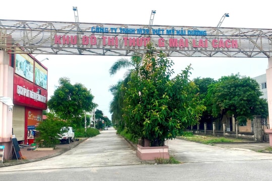 Phát hiện hàng loạt sai phạm tại Khu đô thị thương mại Lai Cách