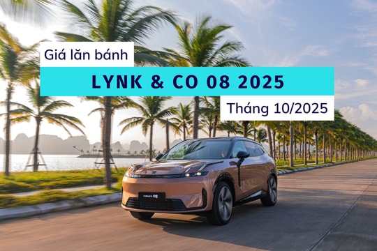 Bảng giá lăn bánh Lynk & Co 08 vừa chính thức ra mắt thị trường