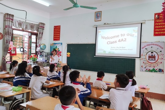 Hướng tới đưa tiếng Anh trở thành ngôn ngữ thứ hai trong trường học