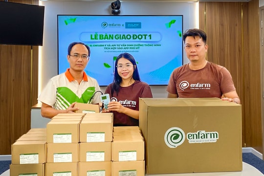 Phú Mỹ hợp tác cùng Enfarm: Bước tiến trong chuyển đổi số nông nghiệp Việt Nam