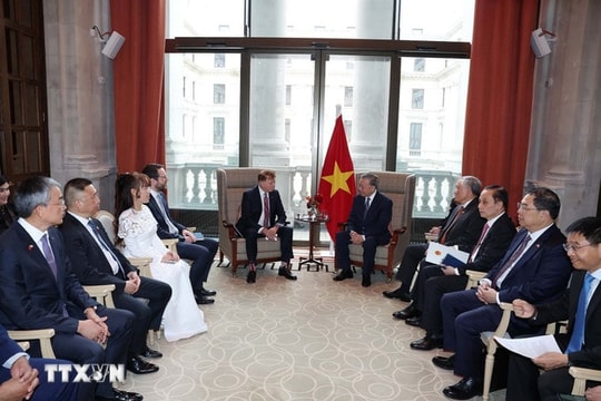 Tổng Bí thư Tô Lâm tiếp lãnh đạo một số doanh nghiệp, tập đoàn lớn