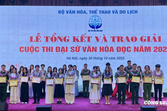 Lan tỏa tình yêu đọc sách từ cuộc thi 'Đại sứ Văn hóa đọc năm 2025'