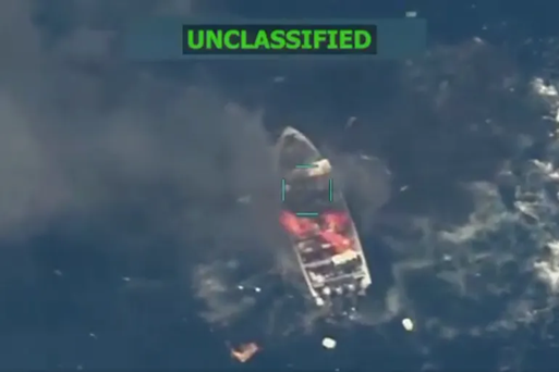 Mỹ lại không kích tàu 'nghi chở ma túy' ở Thái Bình Dương, 4 người thiệt mạng