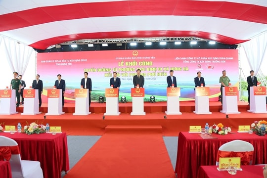 Hưng Yên: Khởi công tuyến đường 5.000 tỷ đồng từ phường Thái Bình đi xã Hưng Hà kết nối với phường Phố Hiến