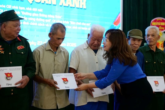 Tuổi trẻ Kiểm toán nhà nước tặng công trình an sinh tại Tuyên Quang