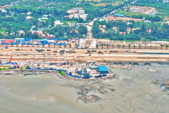 Vinhoms Cần Giờ sử dụng công nghệ san lấp biển bền vững hàng đầu thế giới