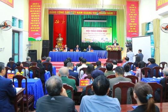 Hội thảo khoa học “Lễ hội Phết Hiền Quan - Nhận thức, giá trị và giải pháp quản lý, tổ chức”