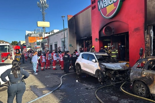 Hỏa hoạn tại cửa hàng tạp hóa khiến ít nhất 23 người thiệt mạng ở Mexico