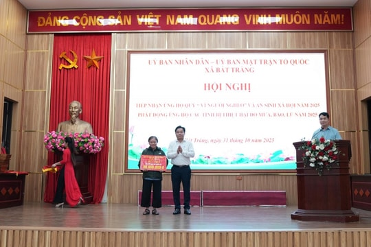 Xã Bát Tràng (Hà Nội) lan tỏa tinh thần “tương thân tương ái”, chung tay vì người nghèo