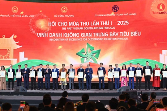 Bắc Ninh ghi dấu ấn tại Hội chợ Mùa thu 2025 với “Không gian trưng bày tiêu biểu”