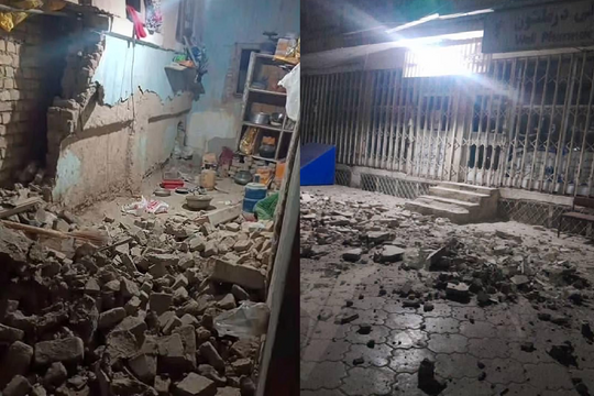 Người dân Afghanistan vật lộn dọn dẹp sau trận động đất làm 20 người thiệt mạng