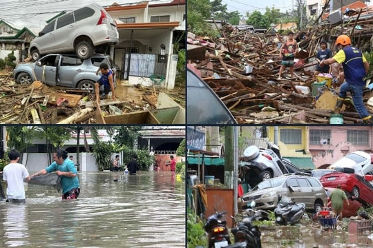 Bão Kalmaegi khiến 58 người thiệt mạng ở Philippines, đang hướng về Việt Nam