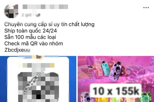 Vì sao thị trường ngầm thuốc lá điện tử vẫn sống khỏe dù phạt nặng?