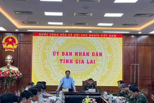 Gia Lai tổ chức cuộc họp khẩn, di dời 400.000 người tránh bão Kalmaegi