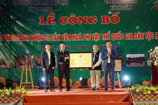 Lai Châu có thêm hai Di sản văn hóa phi vật thể quốc gia