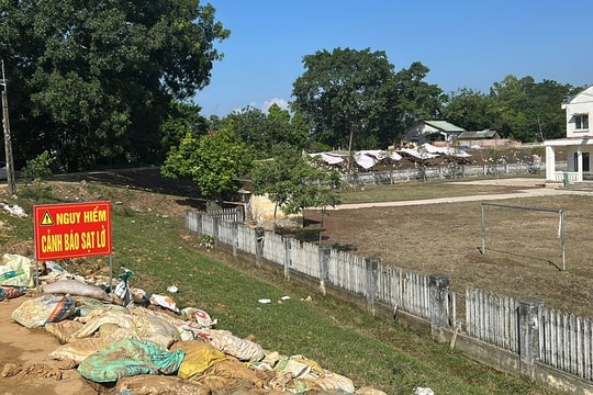 Bắc Ninh công bố tình huống khẩn cấp về nhiều sự cố đê điều, sạt lở sau mưa lũ