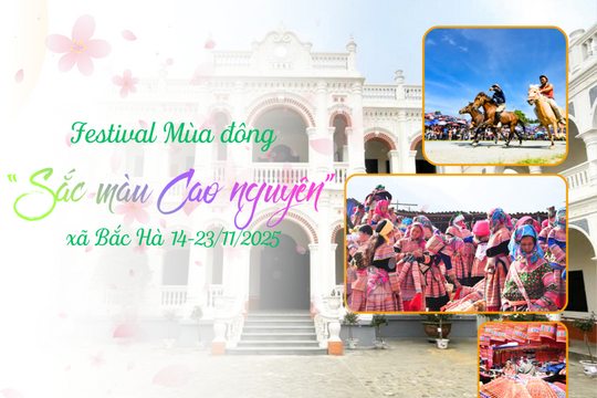 Lào Cai: Nhiều hoạt động hấp dẫn tại "Festival Mùa Đông - Sắc màu Cao nguyên 2025”