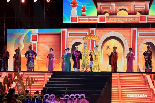 Festival Thăng Long - Hà Nội 2025: Đêm khai mạc rực rỡ sắc màu di sản