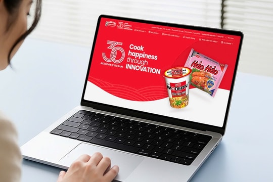 Acecook Việt Nam ra mắt website mới dịp kỷ niệm 30 năm ngày bán hàng đầu tiên