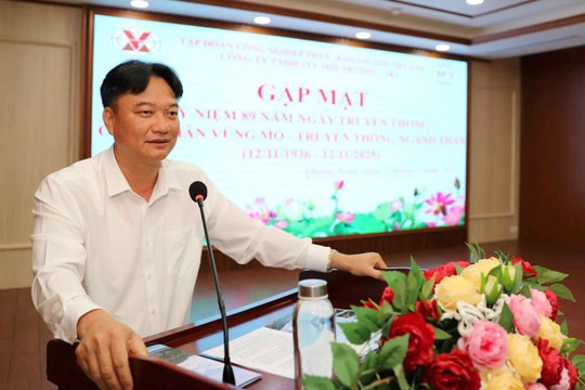 Công ty Môi trường - TKV gặp mặt kỷ niệm 89 năm Ngày truyền thống công nhân vùng mỏ - Truyền thống ngành than 12/11