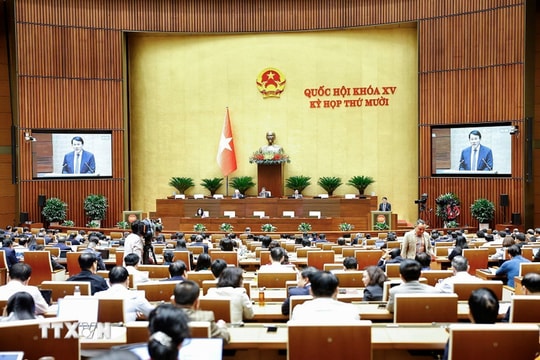 Sáng nay (12/11), Quốc hội thảo luận tại hội trường về hai dự thảo luật thi hành án