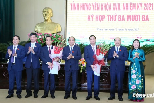 Hưng Yên có tân Chủ tịch UBND tỉnh