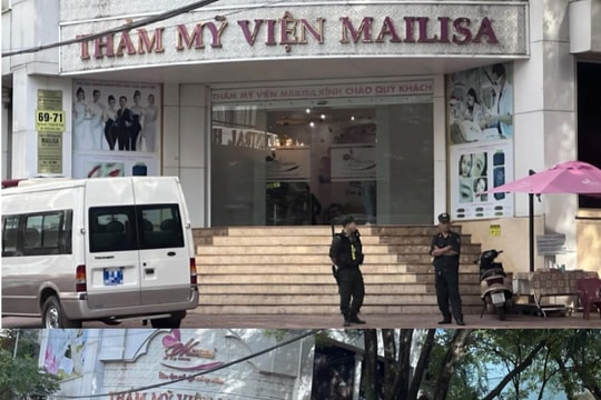Cảnh sát xuất hiện tại trụ sở Mailisa ở các tỉnh thành