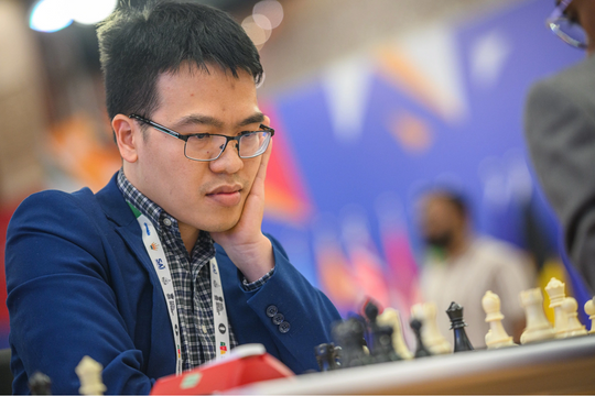 Lê Quang Liêm chia điểm với Donchenko ở vòng 5 World Cup cờ vua 2025