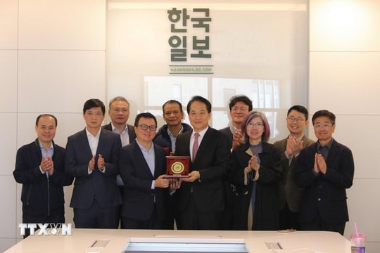 Đoàn đại biểu Hội Nhà báo Việt Nam thăm và làm việc tại Hàn Quốc, thúc đẩy hợp tác báo chí trong kỷ nguyên số