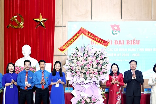 Đại hội đại biểu Đoàn TNCS Hồ Chí Minh các cơ quan Đảng tỉnh Ninh Bình lần thứ I, nhiệm kỳ 2025 - 2030