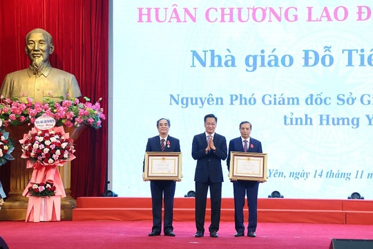 Hưng Yên: Tri ân các thế hệ nhà giáo và phát động phong trào thi đua năm học 2025 - 2026