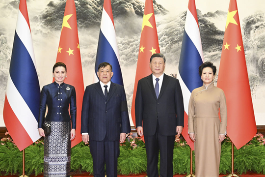 Quốc vương Thái Lan có chuyến thăm lịch sử đến Trung Quốc