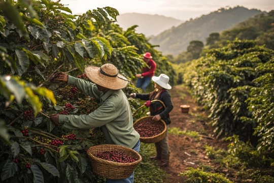 Giá cà phê hôm nay 16/11/2025: Tiếp tục sụt giảm mạnh trong và ngoài nước