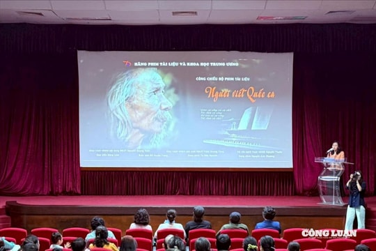 Công chiếu phim tài liệu về Văn Cao nhân dịp kỷ niệm 102 năm ngày sinh cố nhạc sĩ