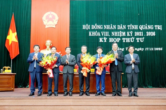 Ông Lê Hồng Vinh giữ chức Chủ tịch, ông Lê Văn Bảo giữ chức Phó Chủ tịch UBND tỉnh Quảng Trị