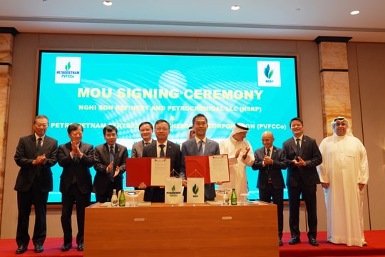 Lễ ký kết thoả thuận hợp tác giữa PVFCCo - Phú Mỹ và NSRP tại Kuwait: Bước tiến chiến lược trong phát triển chuỗi giá trị hóa dầu – hóa chất