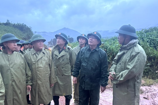 Tuyệt đối không để người và phương tiện đi vào khu vực mất an toàn trên đèo Khánh Lê